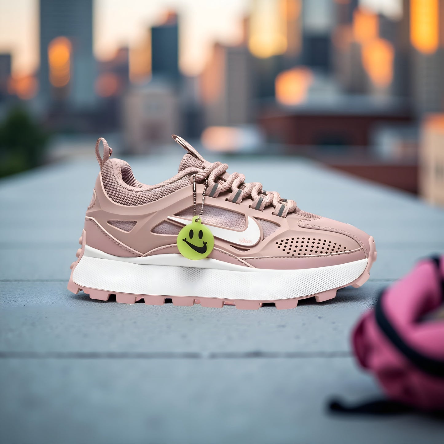 Nike Bailleli Pink Oxford/White