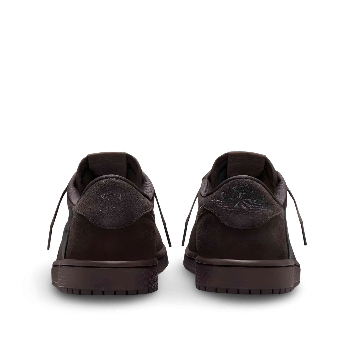 Travis Scott x Air Jordan 1 Retro Low OG SP in Velvet Brown.