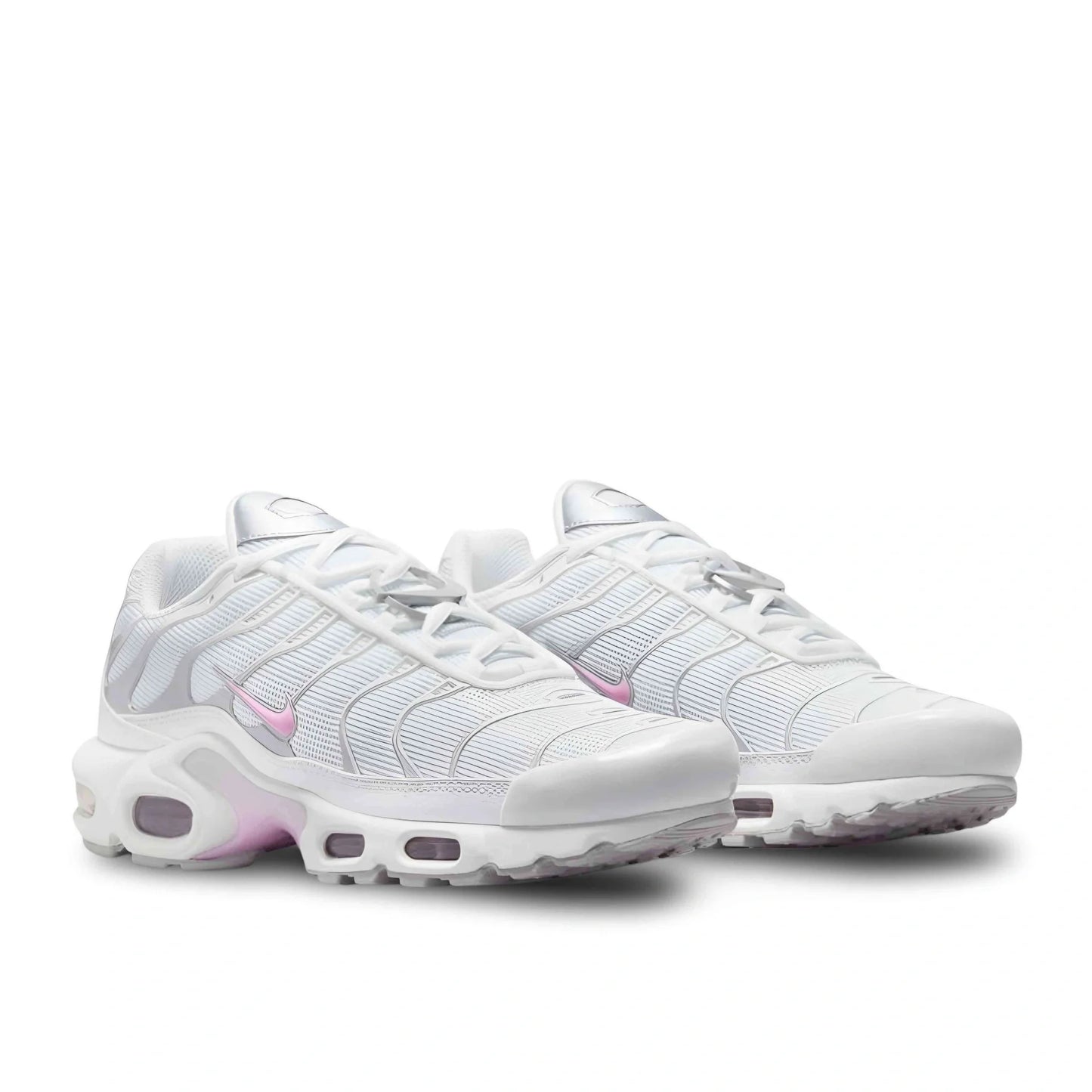 Nike Air Max Plus TN – White/Pink | Women's Sneakers