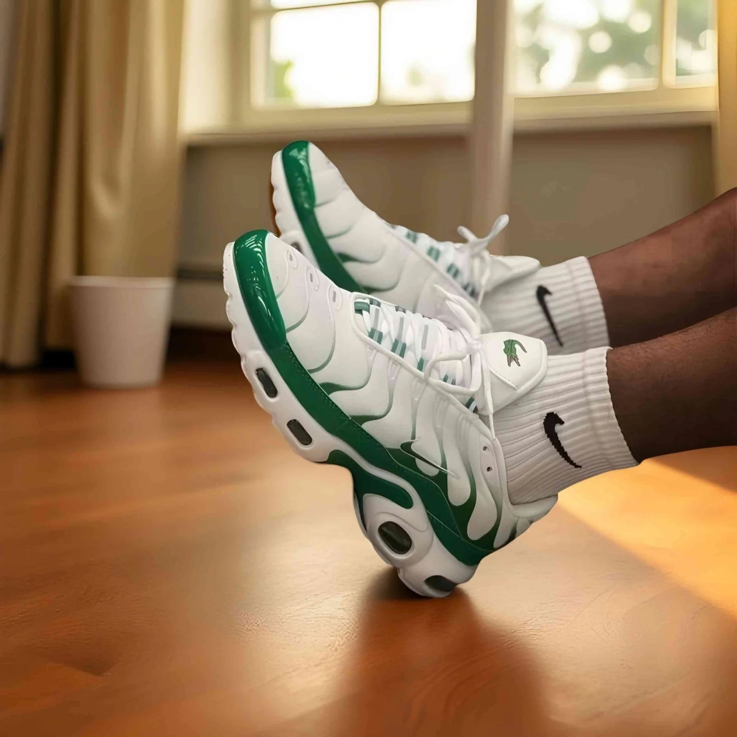 Nike Air Max Plus TN "Lacoste" - White/ Green.