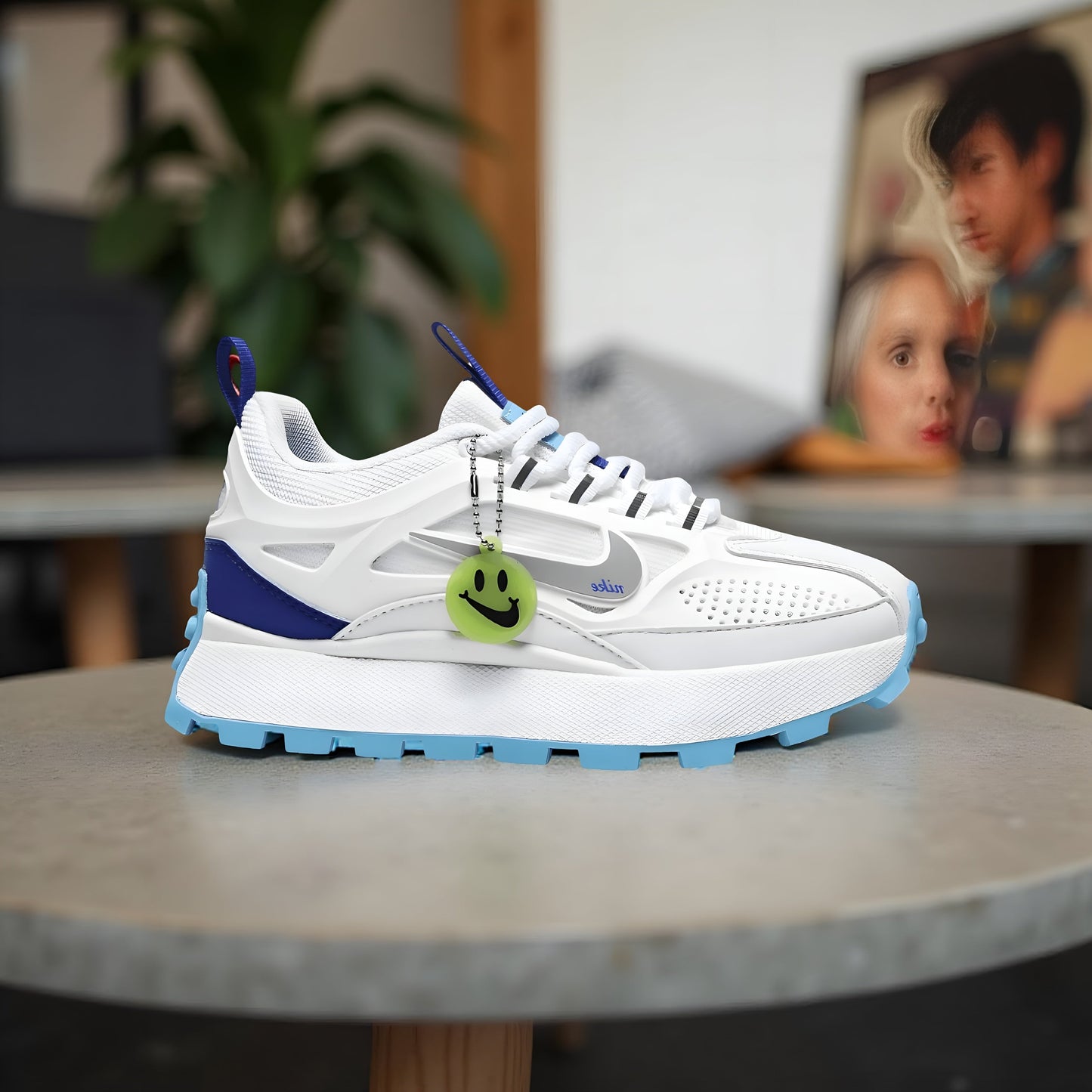 Nike Bailleli White/Blue/Silver