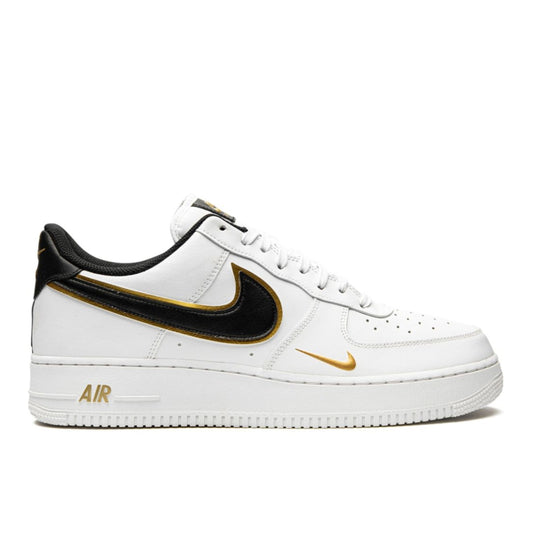Air Force 1 '07 LV8 "Double Swoosh - White/ Black/Gold'