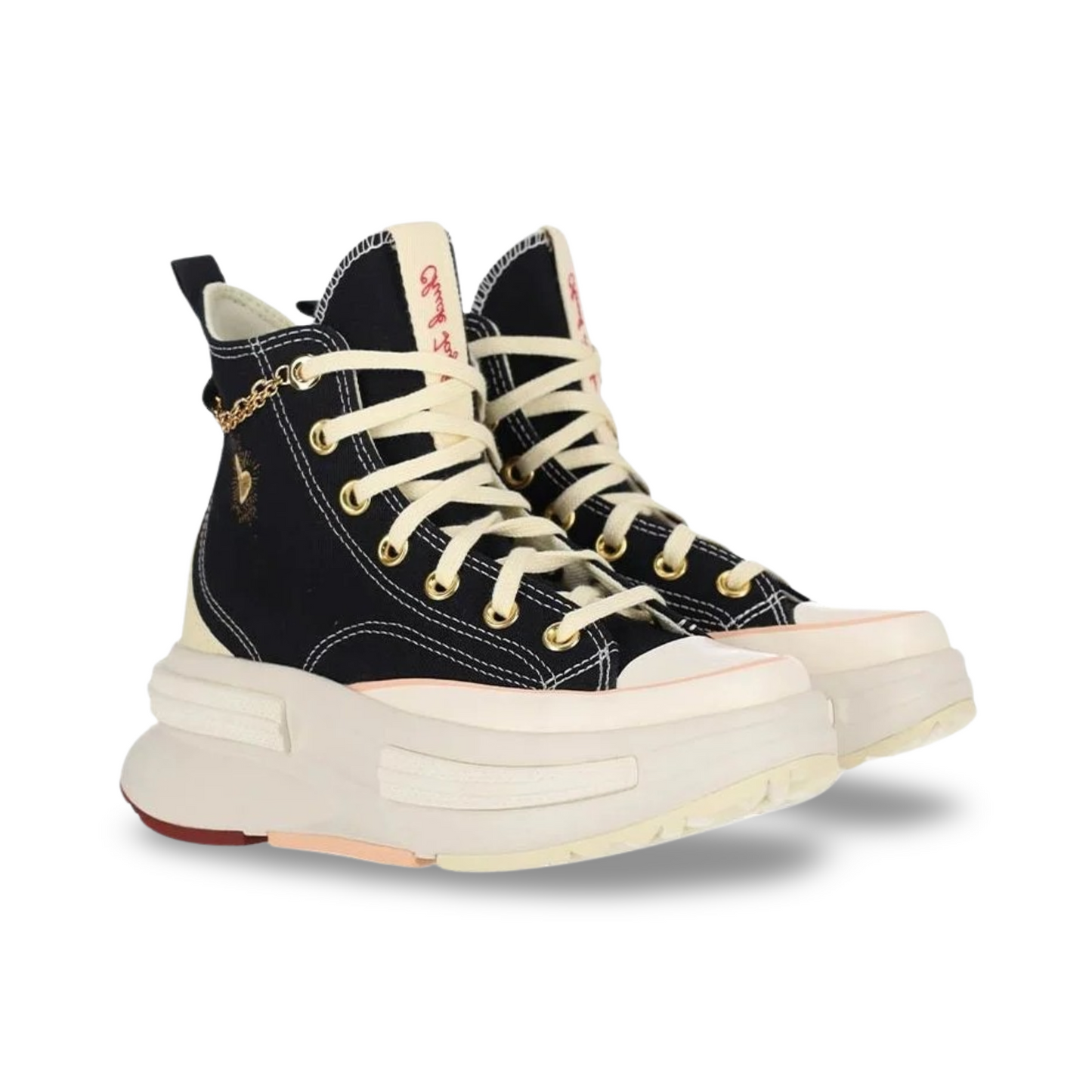 Converse Run Star Legacy Valentines Sneaker Womens Black Egret
