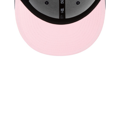 Boston Red Sox MLB Side Patch Bloom Navy 59FIFTY Fitted Cap