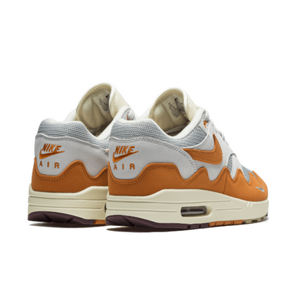 Nike Air Max 1 Neutral Grey / Safety Orange / White / Black