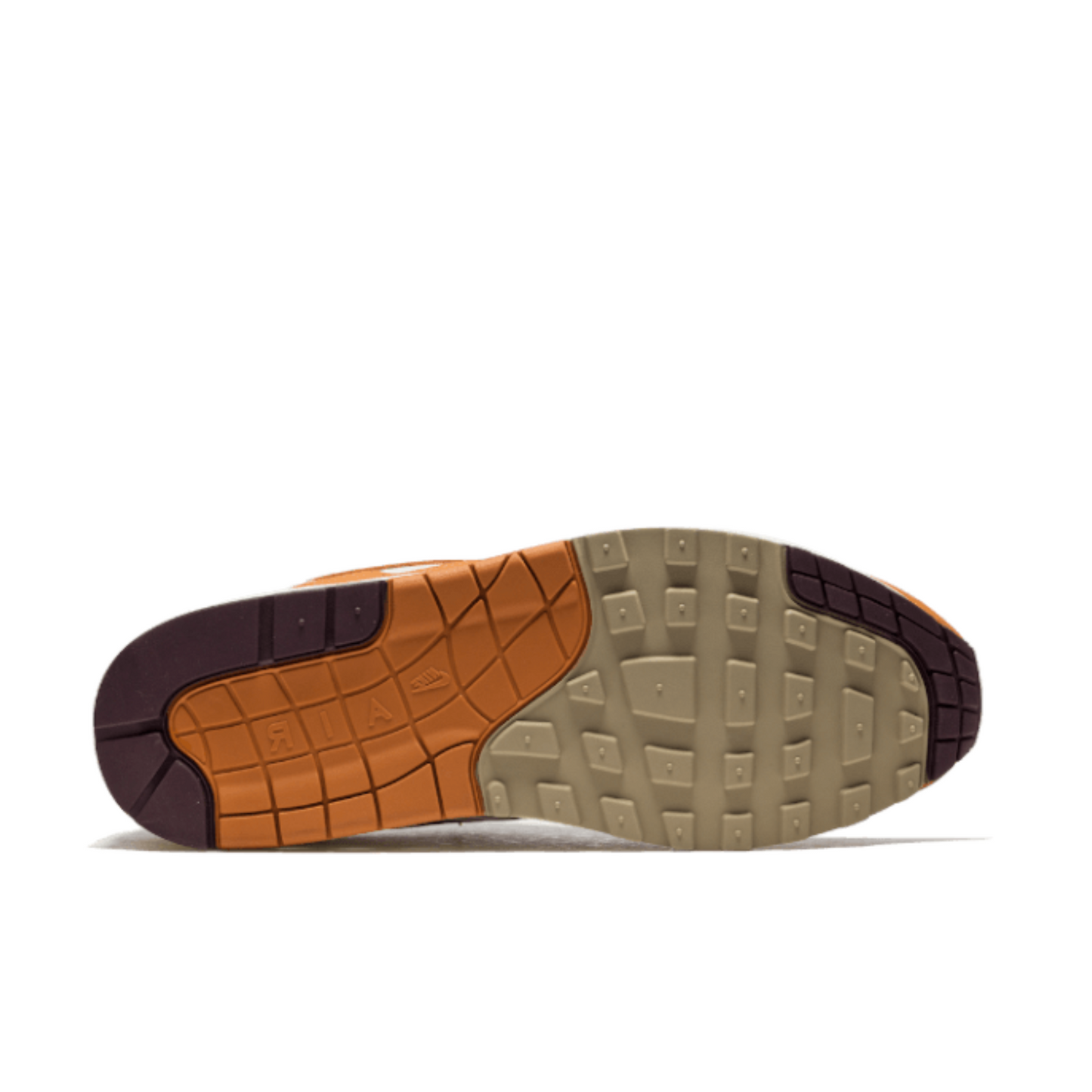 Nike Air Max 1 Neutral Grey / Safety Orange / White / Black