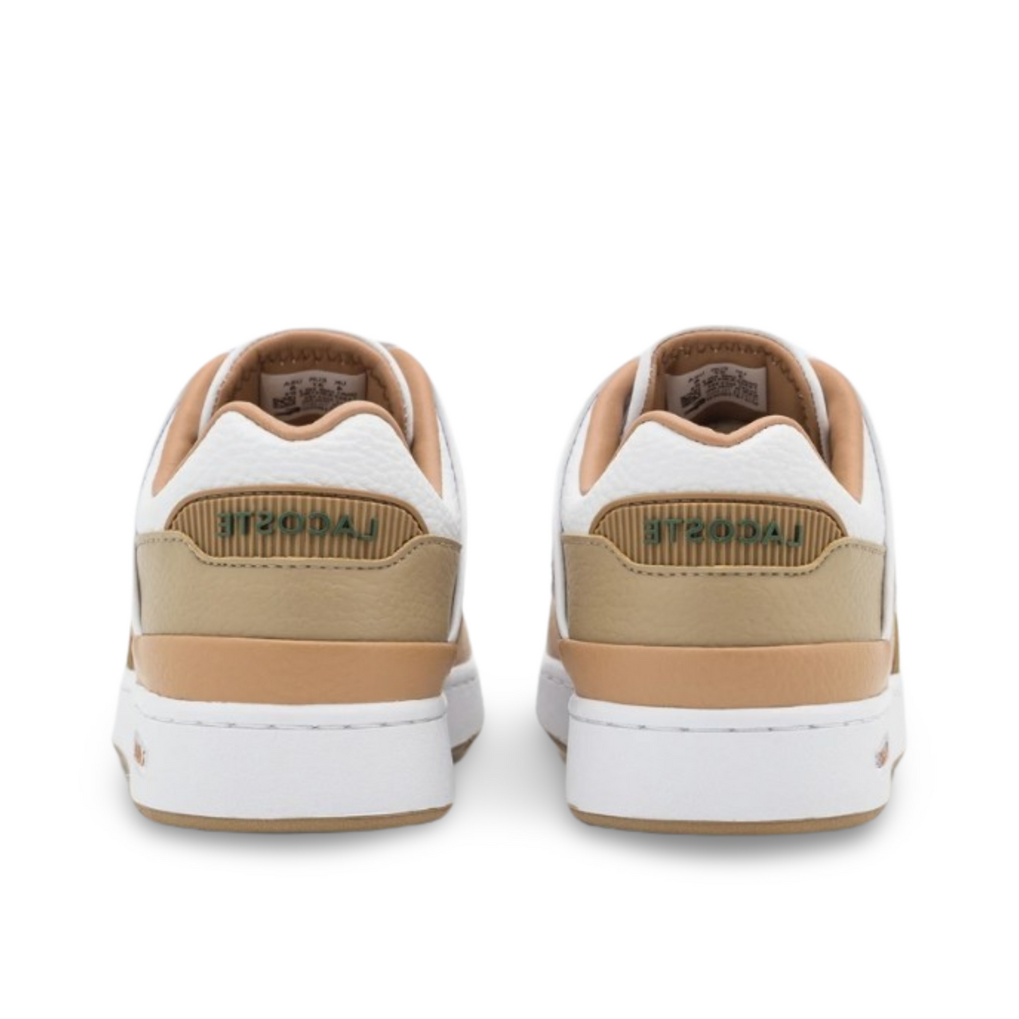 Lacoste Court Cage Athletic Shoe - Tan / White