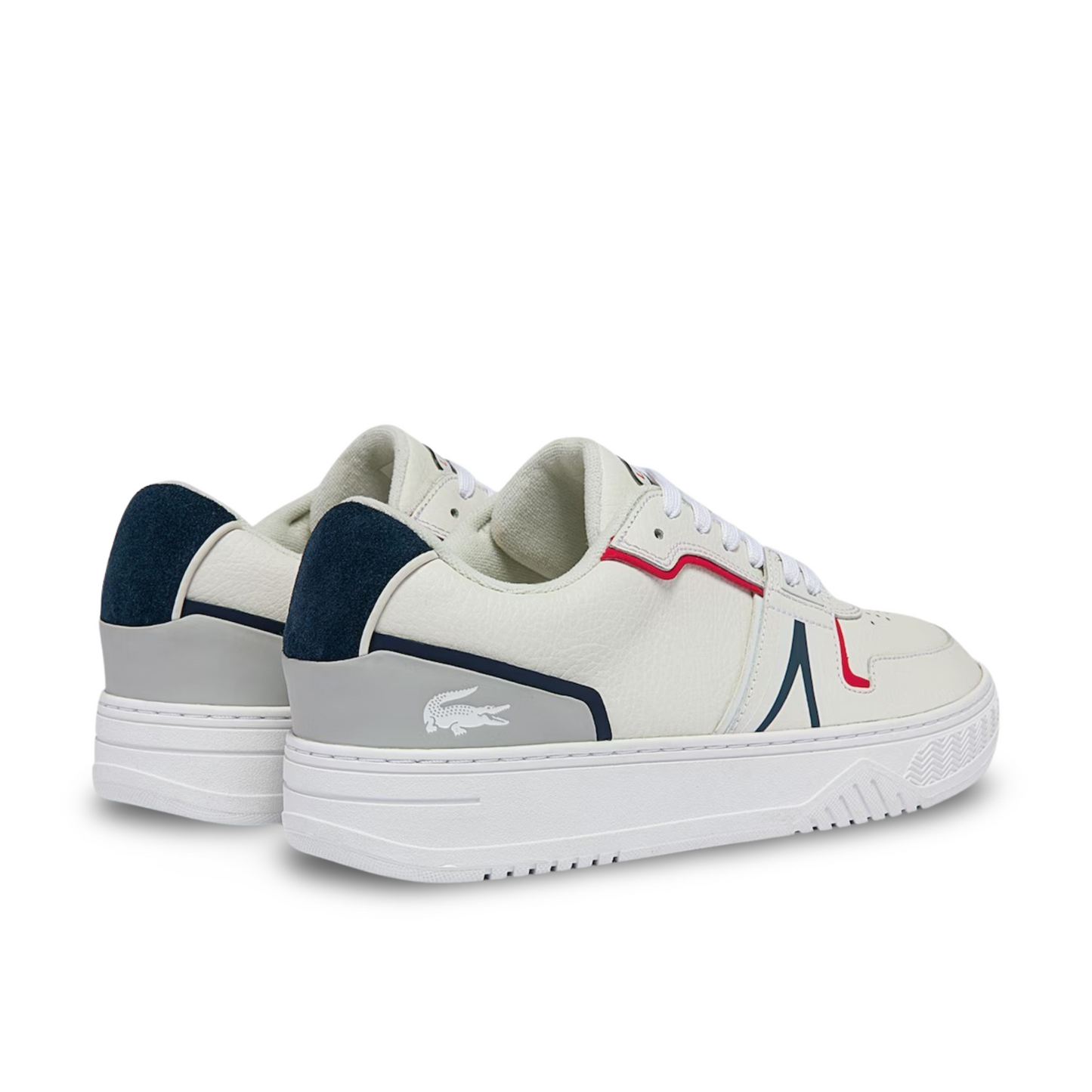 LACOSTE MEN'S L001 LEATHER SNEAKERS